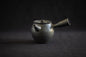 Black Japanese-style yokode kyūsu tea pot #3